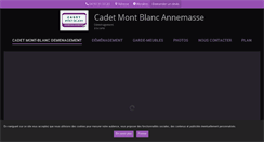 Desktop Screenshot of cadetdemenagement.com